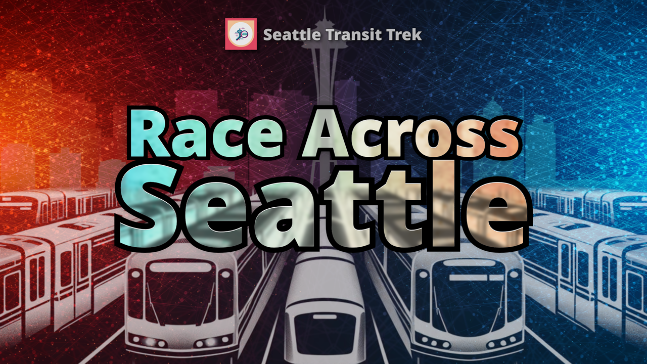 The home page of Seattle Transit Trek